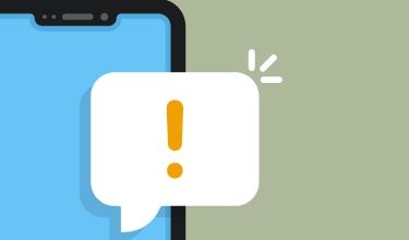 Important message on phone